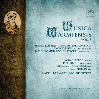 Musica Warmiensis, Vol. 3 by Aleksander Rewiński