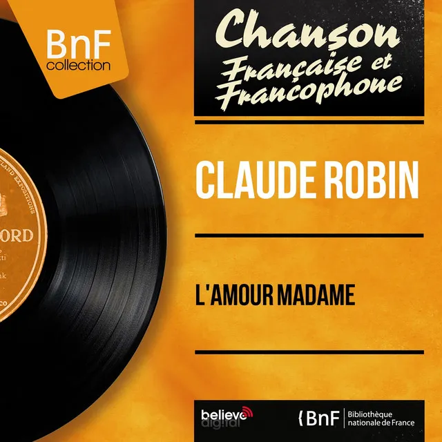 L'amour Madame (feat. Albert Lasry et son orchestre) [Mono Version]