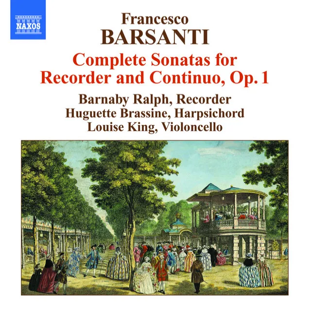 Barsanti: 6 Recorder Sonatas, Op. 1