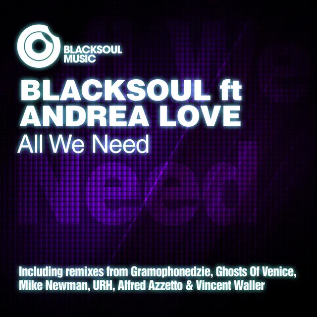 All We Need - Mike Newman Club Mix