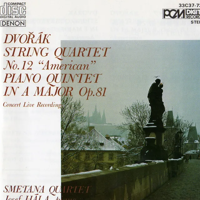 String Quartet No. 12 in F Major, Op. 96 B.179 "American": I. Allegro ma non troppo