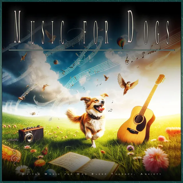 Music for Dogs: Guitar Music for Dog Sleep Therapy, Anxiety