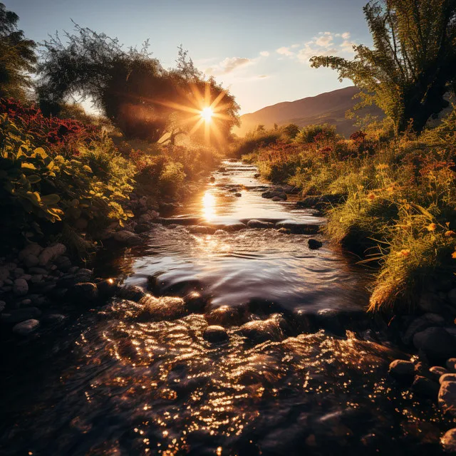 Sueños De Bebé Junto Al Arroyo