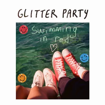 swimming in red by Glitter Party