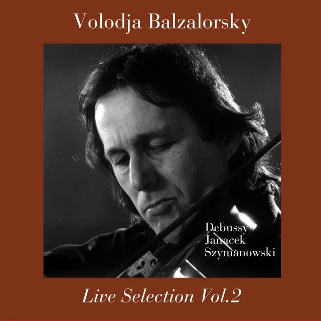 Sonatas for Violin and Piano: Live Selection, Vol. 2