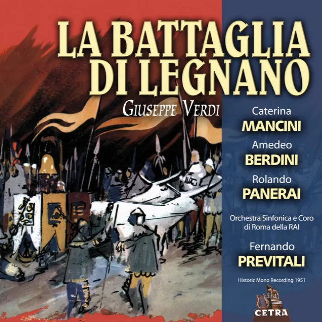 Verdi : La battaglia di Legnano : Act 1 "Voi lo diceste, amiche" [Lida]