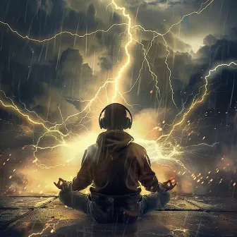 Meditation Amidst Thunder: Music for Inner Peace by Windy Rain