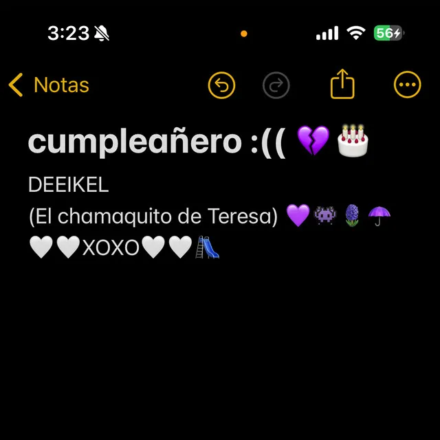 CUMPLEAÑERO :((