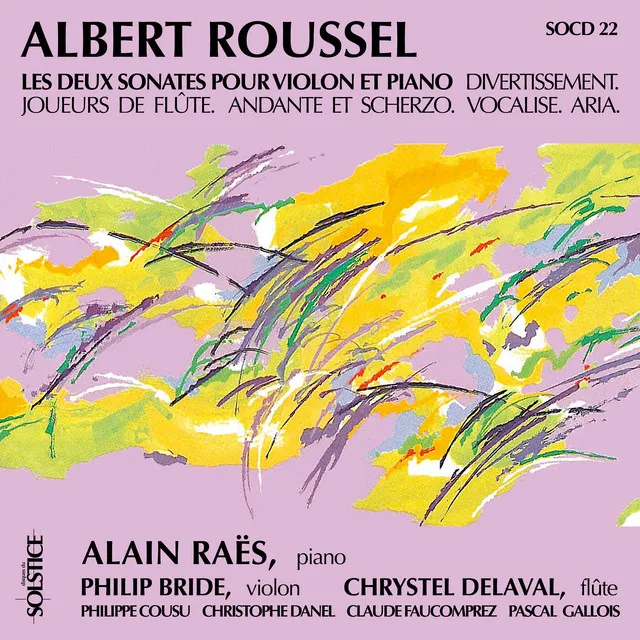 Roussel: 2 Sonatas for Flute and Piano & Other Chamber Works