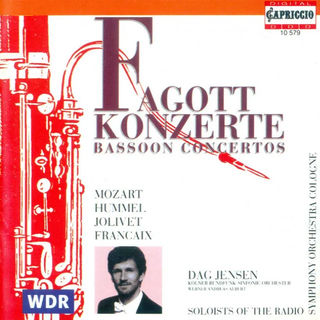 Bassoon Concerto in B-Flat Major, K. 191: III. Rondo. Tempo di menuetto