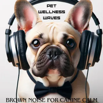 Pet Wellness Waves: Brown Noise for Canine Calm, Anxiety Relief, and Relaxation Therapy by Pet Music Academy