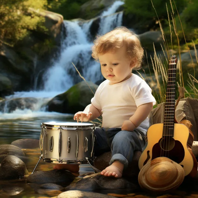 Baby Stream: Waterfall Lullaby Choir