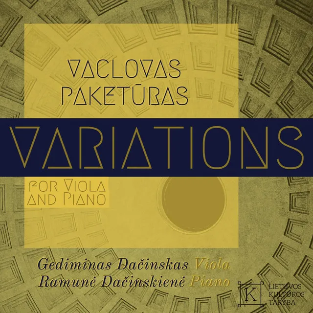 Variations for Viola and Piano. Var. 6