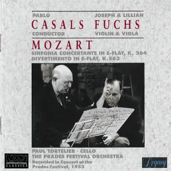 Casals And Fuchs Play Mozart by Joseph Fuchs