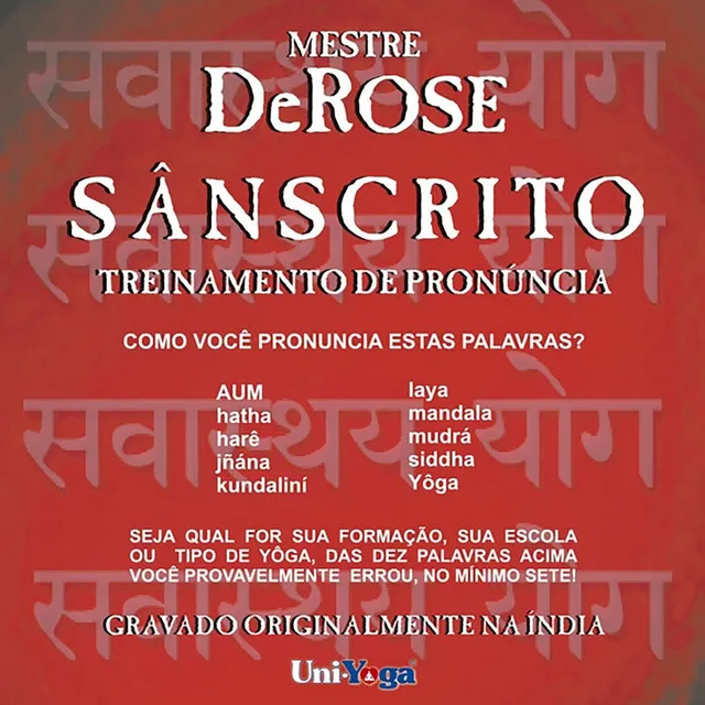 Sânscrito: Treinamento de Pronúncia