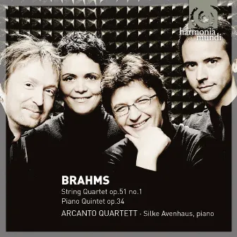 Brahms: String Quartet Op. 51 / 1, Piano Quintet, Op. 34 by Arcanto Quartett