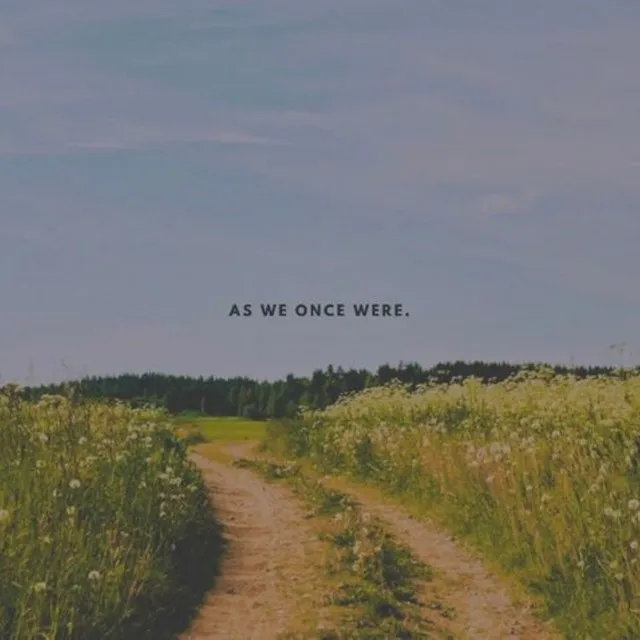 As We Once Were