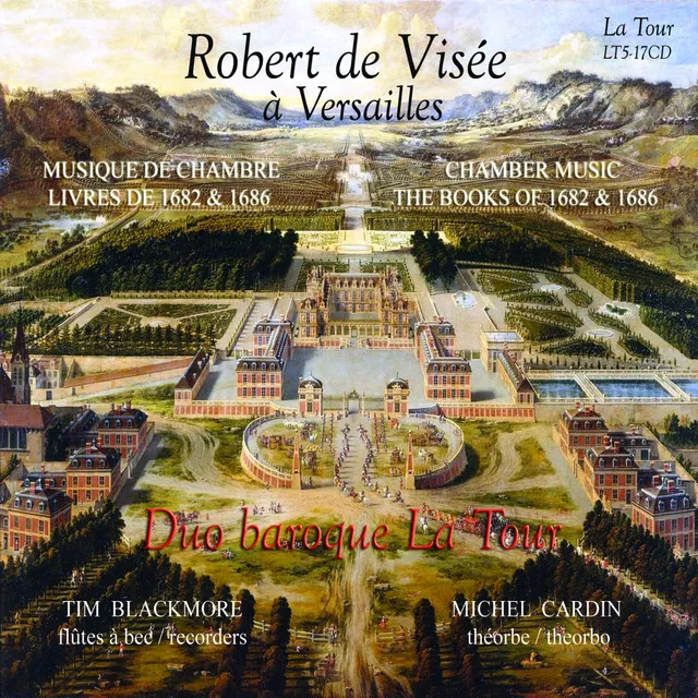 Livre de guittarre dédié au Roy, Suite No. 1 in A Minor: Menuet en rondeau - Arr. for Flute and Theorbo