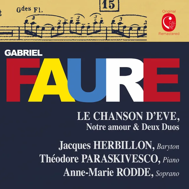 La chanson d'Eve, Op. 95: No. 1, Paradis