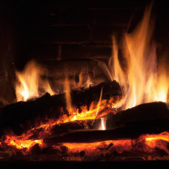 Relaxing Fireplace Sound for Sleep by Prueba De Llama