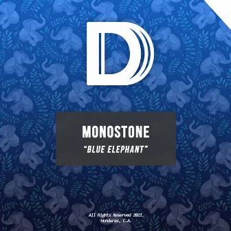 Blue Elephant by Monostone