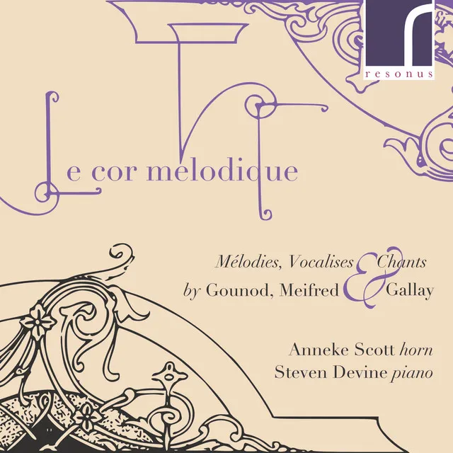 Dix Vocalises: V. Andantino