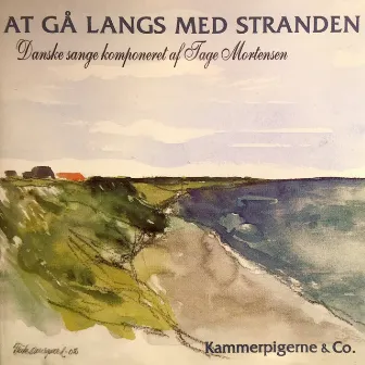 At gå langs med stranden by Tage Mortensen