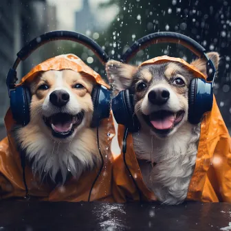 Rainy Canine: Dog Calming Echoes by Dogs Music Collective