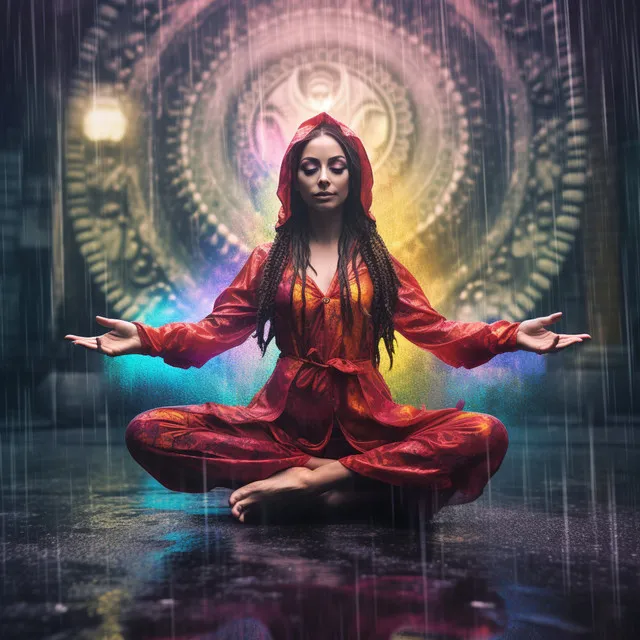 Rainy Echoes of Yoga: Yoga's Harmony