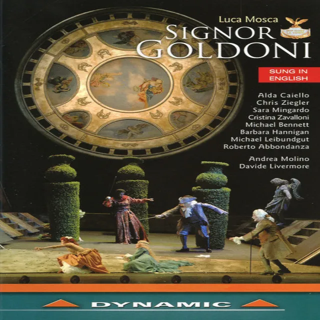 Signor Goldoni, Act I: Act I: Come, come, come, Signor Goldoni (Despina)