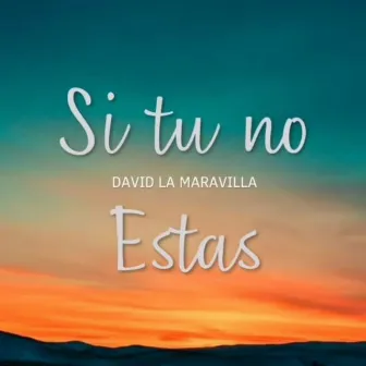 Si Tú No Estás by David La Maravilla