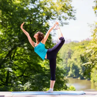 Gentle Transitions: Rainy Piano for Yoga by ASMRainy