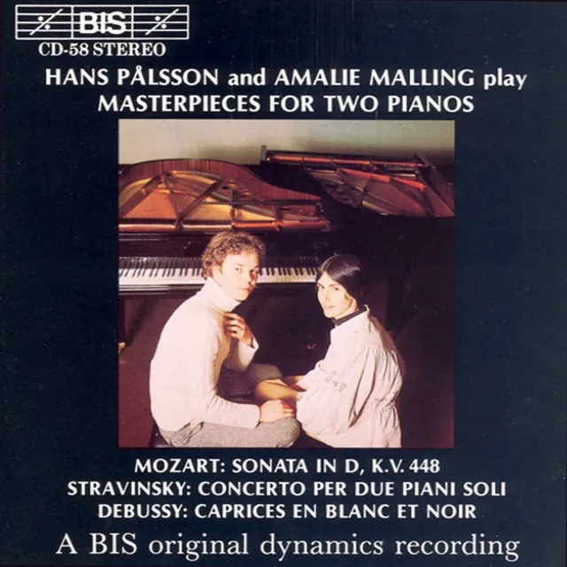 Sonata for 2 Pianos in D Major, K. 448: II. Andante