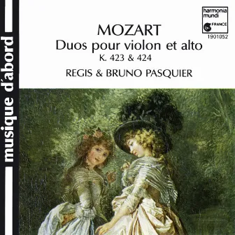 Mozart: Duos pour violon et alto by Bruno Pasquier