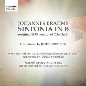 Johannes Brahms: Sinfonia in B (original 1853 version of Trio Op.8) by Malmö Opera Orchestra