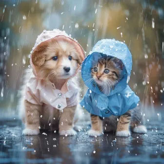 Melodías En La Lluvia: Sonidos Relajantes Para Mascotas by Estado de ánimo de lluvia