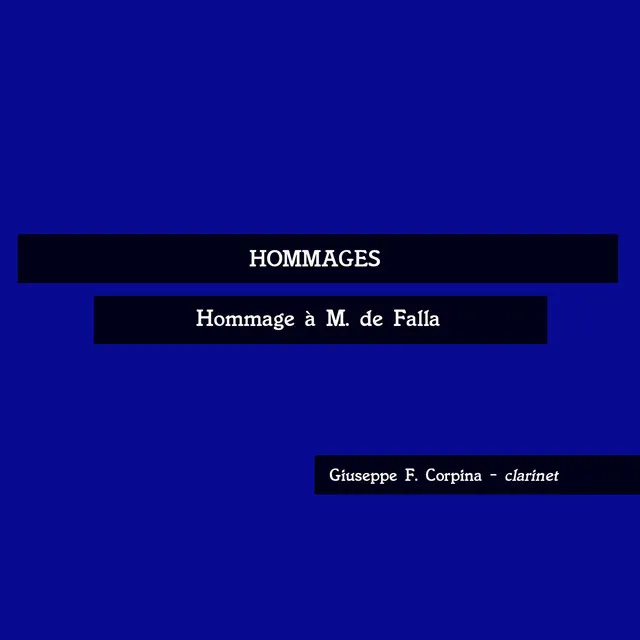 Hommage à M. de Falla