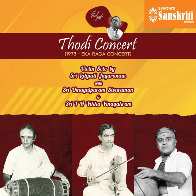 Thodi Concert (1973 - Eka Raga Concert) [Live]