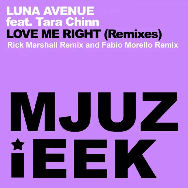 Love Me Right - Rick Marshall Remix