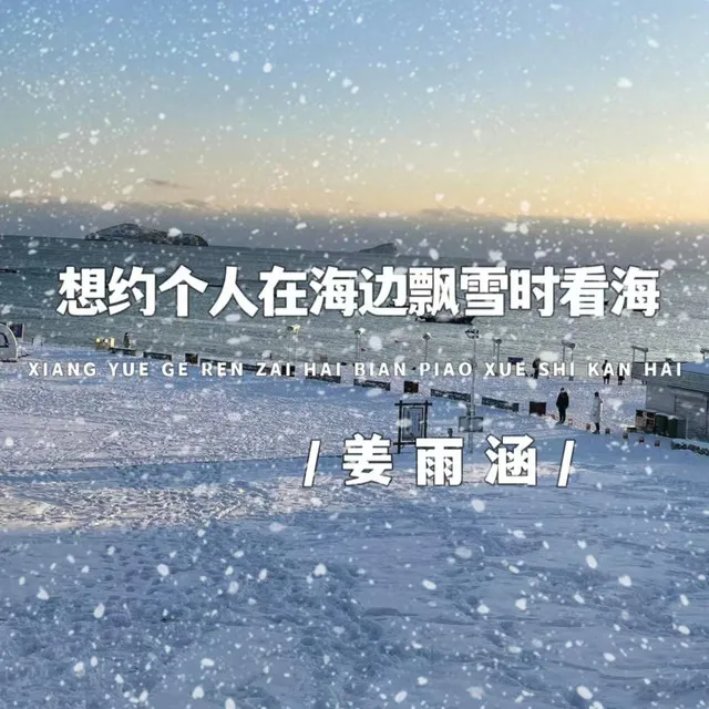 想约个人在海边飘雪时看海 - 伴奏