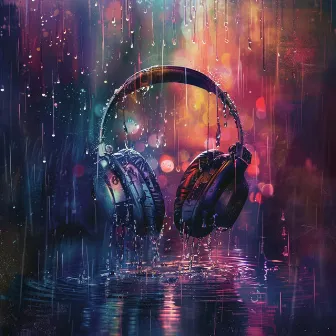 Droplets of Harmony: Rain Inspired Music by Binaural Beats Ultra