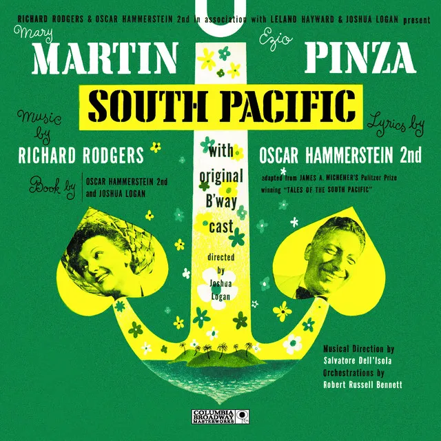 South Pacific - Original Broadway Cast Recording: I'm Gonna Wash That Man Right Outa My Hair - Voice