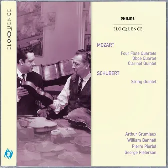 Mozart: Four Flute Quartets; Oboe Quartet; Clarinet Quintet; Schubert: String Quintet by Pierre Pierlot