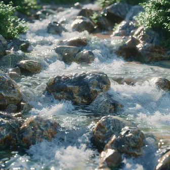 Gentle River Sounds for Yoga by Water Way