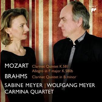 Mozart, Brahms: Clarinet Quintets by Carmina Quartet