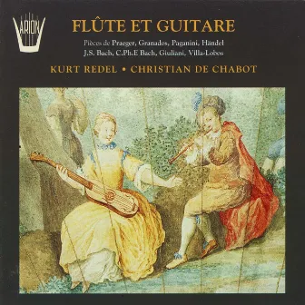 Flûte et guitare by Christian de Chabot