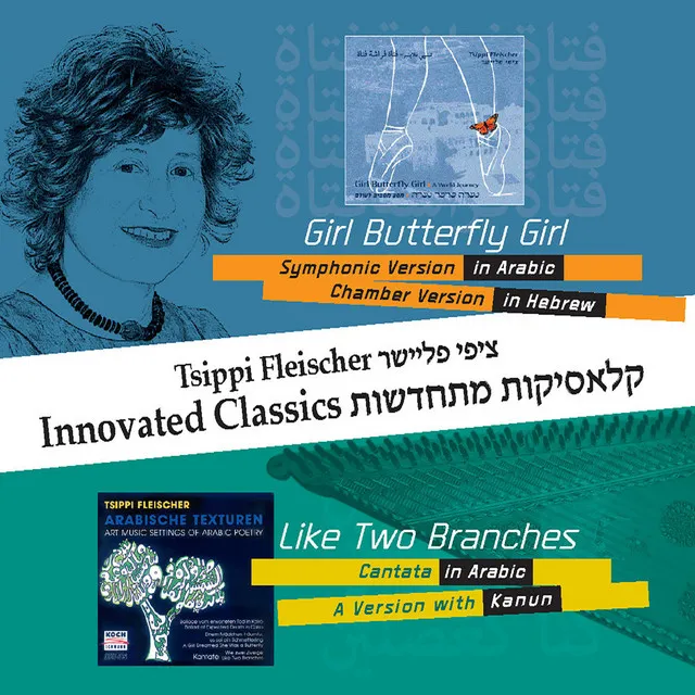 Girl Butterfly Girl - song cycle for soprano & chamber ensemble, sung in Hebrew, Op. 4: No. 2, Eyelids