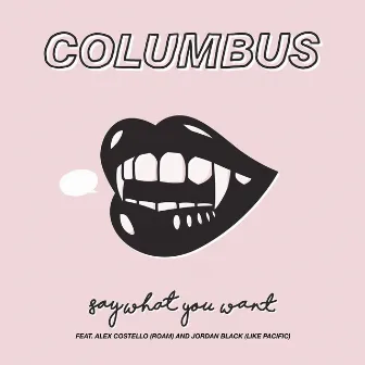 Say What You Want (feat. Alex Costello and Jordan Black) by Columbus