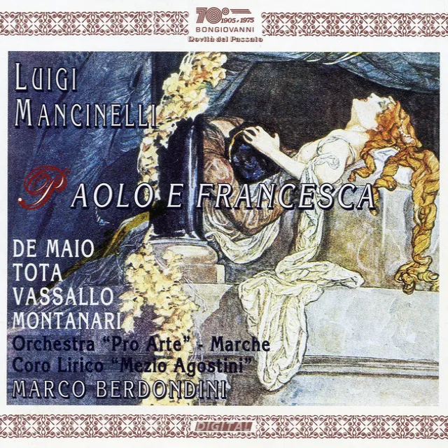 Paolo e Francesca: Paolo, dove sei? (Francesca, Paolo, Chorus)