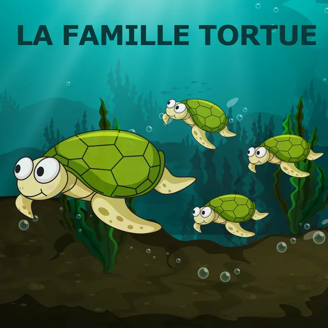 La famille tortue - boîte à musique